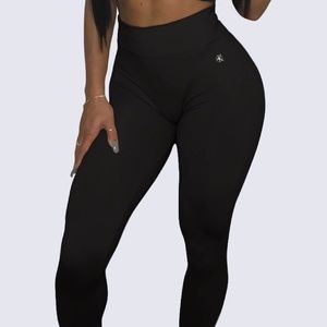 Mid-Rise Summer Leggings Black